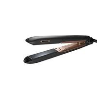 Panasonic - Personalcare EH-PHS9KK825 | Fer à lisser professionnel , Technologie Nanoe, Chauffage intelligent, 5 températures, Plaques en céramique, Système anti-torsion, Noir et rose pastel