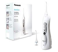 Panasonic - Personalcare EW1411H845 | Jet dentaire - Système AIR + EAU 4 puissances réglables 1 canule Sans fil Réservoir 130 ml 15 min d'autonomie 1400 pulsations/min Blanc