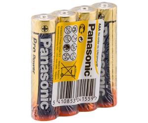 Panasonic Pile alcaline Micro AAA Lot de 4 1,5 V (Import Allemagne)