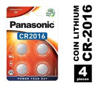 PANASONIC - Pile bouton lithium CR2016 X4