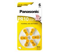 Panasonic Piles auditives PR10 / PR230L / PR536 – Pack de 6