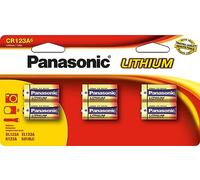Panasonic Pile Photo Lithium CR123A spécial-Lot de 6