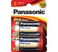 Panasonic - Piles Alcaline Pro Power D-lr20 X 2