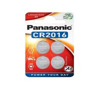 Panasonic piles Lithium CR2016 3V Blister Pack de 4 CR-2016EL/4Bmak28505