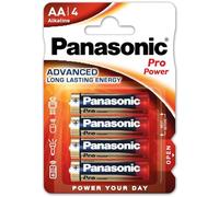 Panasonic Pro Pack de 4 Batteries Alcaline