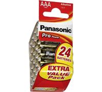 Panasonic Pro Power LR03PPG - Pile 24 x type AAA alcaline