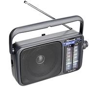 Panasonic Radio Portable AM/FM 2400DEB-K avec Fonctionnement AC ou DC Noir