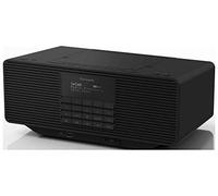 Panasonic Radio tout en un RX-D70BTEG-K I Radio FM/DAB/DAB+ Bluetooth Lecteur CD Aux-in USB Horloge Fonctionne sur secteur ou piles noir - Version Française