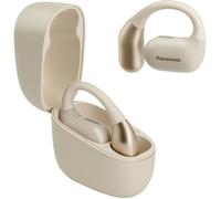 Panasonic RB-F10DE-C Écouteurs intra-auriculaires Bluetooth beige Suppression du bruit du microphone boîtier de charge, écouteurs tour doreille, volume