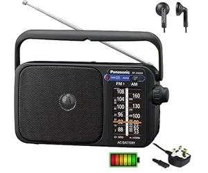 Panasonic RF-2400D Radio numérique AM/FM portable AC/DC avec prise casque