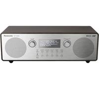 Panasonic RF-D100BTEGT Radio de table FM, DAB+ AUX, Bluetooth, DAB+, FM fonction réveil argent, marron
