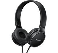 Panasonic RP-HF300ME - Écouteurs avec micro - sur-oreille - filaire - jack 3,5mm - noir Noir