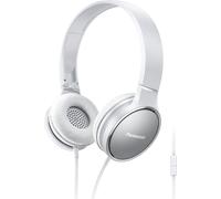 Panasonic RP-HF300ME-W Casque et écouteurs filaires Bandeau Appel/Musique Gris, Blanc