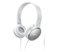 Panasonic RP-HF300ME - Écouteurs avec micro - sur-oreille - filaire - jack 3,5mm - blanc Blanc G