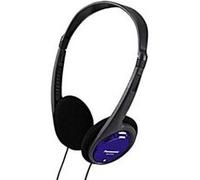 Panasonic Casque stéréo RP-HT010E-A HP 30 mm, aimant néodyme, pliable, Noir/Gris