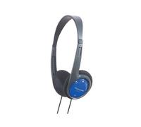 Panasonic Casque stéréo RP-HT010E-A HP 30 mm, aimant néodyme, pliable, Noir/Gris