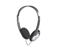 Panasonic RP-HT030E-S Casque Léger, Casque Supra-Auriculaire Pliable, Design Adapté aux Déplacements, Cordon de 1,2 m, XBS, Prise Jack 3.5 mm, Argenté