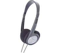 Panasonic RP-HT090 Écouteurs Avec fil Arceau Musique Noir, Gris