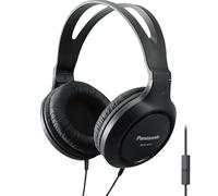 Panasonic RP-HT161M Casque Filaire Supra-auriculaire léger avec Micro, offrant Un Son Clair et avec XBS pour des Basses puissantes, Long câble, Prise Jack de 3,5 mm pour téléphones et Ordinateurs