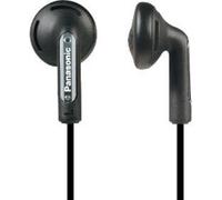 Panasonic RP-HV154E-K - Écouteurs - embout auriculaire - filaire - jack 3,5mm - noir Noir