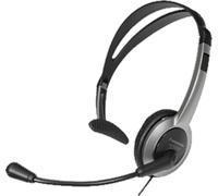 Panasonic RP-TCA430E-S écouteur/casque Avec fil Arceau Bureau/Centre d'appels Gris