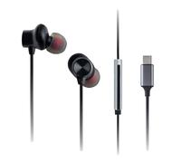 Panasonic Écouteurs filaire intra-auriculaire, micro, USB-C, noir