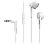 Panasonic RP-TCM55E - Écouteurs avec micro - embout auriculaire - filaire - jack 3,5mm - blanc Blanc G