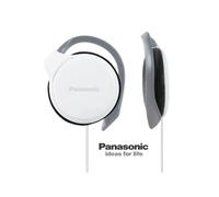Panasonic RPHS46EW Casque Clip Blanc, Léger, Confortable, Son Clair, Ergonomique