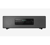 Panasonic SC-DM502E-K Mini chaîne audio stéréo en bois 40W DAB+ Bluetooth Noir