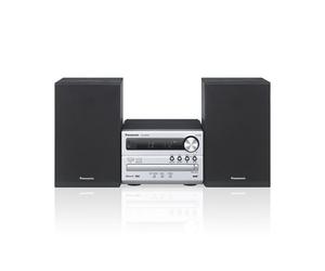 Panasonic SC-pm254eg S Micro système HiFi, 20 W Argent