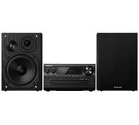 Panasonic SC-PMX802E-K Chaîne stéréo Air-Play, Bluetooth, CD, DAB+, USB, WiFi, FM, AUX, Spotify, Tidal, Deezer, multiroom 2 x 60