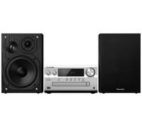 Panasonic SC-PMX802E-S Chaîne stéréo Air-Play, Bluetooth, CD, DAB+, USB, WiFi, FM, AUX, Spotify, Tidal, Deezer, multiroom 2 x 60