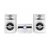 Enceinte Bluetooth - PANASONIC - SC-UX100E-W - Couleur Gris - Boîtier Blanc - Connectivité Filaire