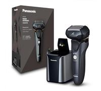 Panasonic Série 800 ES-LV97-K803 Rasoir avec 5 lames (dont 2 lames de finition externes), Wet & Dry, 5 accessoires, autonomie sans fil de 50 minutes, temps de charge de 1 heure, moteur linéaire, noir