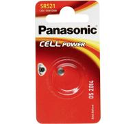 Panasonic SR521 Pile alcaline mono-usage 1,55 V - Piles (Pile alcaline mono-usage, 1,55 V, 17 mAh, 5,8 mm, 5,8 mm)