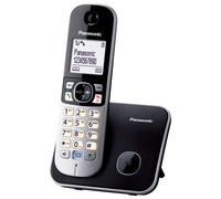 Panasonic KX-TG6811 Téléphone DECT Identification de l'appelant Noir, Argent
