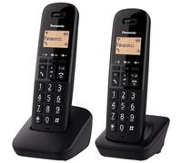 Panasonic (Wireless) Téléphone Fixe sans Fil Duo - KX-TGB612FRB - Noir