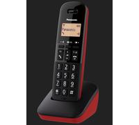 Panasonic Téléphone sans fil DECT rouge 3,5 cm - KXTGB610JTR