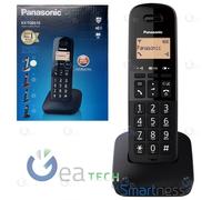 Panasonic Téléphone sans Fils KX-TGB610JTB + Carnet D'Adresses 50 Numéros Noir