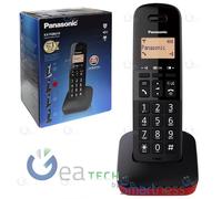 Panasonic Téléphone sans Fils KX-TGB610JTR + Carnet D'Adresses 50 Numéros Noir