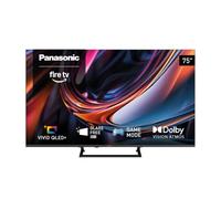 Panasonic TV-75W80C, 4K UHD Vivid QLED+ Téléviseur, Glare Free Max Fire TV