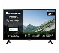 Panasonic TX-24MSW504 Smart TV, Android TV, Son Surround, Google Assistant, Chromecast, Bright Panel, HD Color Engine, Noir