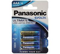 Panasonic Xtreme Power LR03 Lot de 4 Piles alcalines 1,5 V 10,5 mm 10,5 mm 44,5 mm