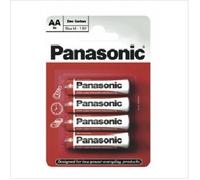 Panasonic Zinc Carbon Lot 4 piles AA Taille