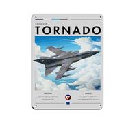 Panavia Tornado Plaque en métal vintage pour pub, club, café, bar, maison, décoration murale 30 x 40 cm