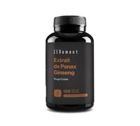 Panax Ginseng Rouge - 120 Gélules - Haut dosage 2375 mg/j - Avec 30% de Ginsenosides - Testé en laboratoire - Végan, Sans additifs - Zenement