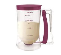 Pancake Batter Dispenser, Kitchen Batter Tool, Batter Separator, Precision Dispenser, Measuring Batter Dispenser, Easy Pour Food Grade Batter Tool, Batter Dispenser for Waffles, Pancakes, Muffins