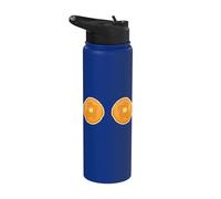 Pancake Boobs - National Maple Syrup Day - Funny Boob Gift Stainless Steel Insulated Water Bottle