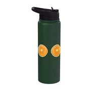 Pancake Boobs - National Maple Syrup Day - Funny Boob Gift Stainless Steel Insulated Water Bottle