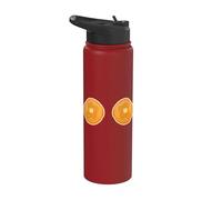 Pancake Boobs - National Maple Syrup Day - Funny Boob Gift Stainless Steel Insulated Water Bottle